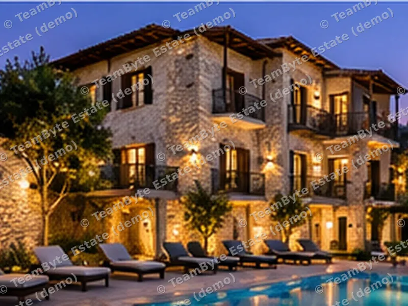 Boutique hotel with pool in Ksamil