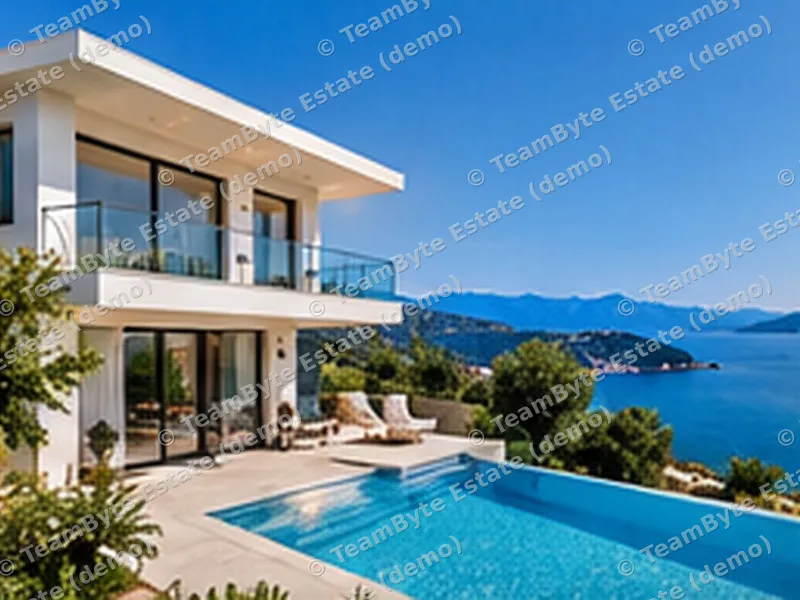 Villa with pool in Dhermi