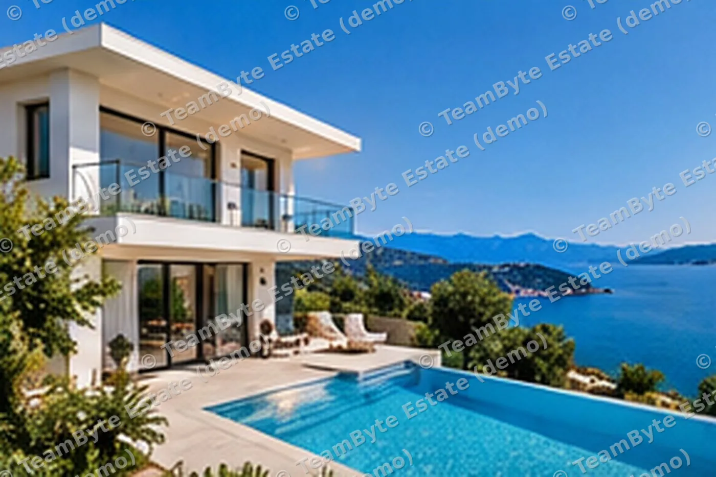 Villa with pool in Dhermi – 1