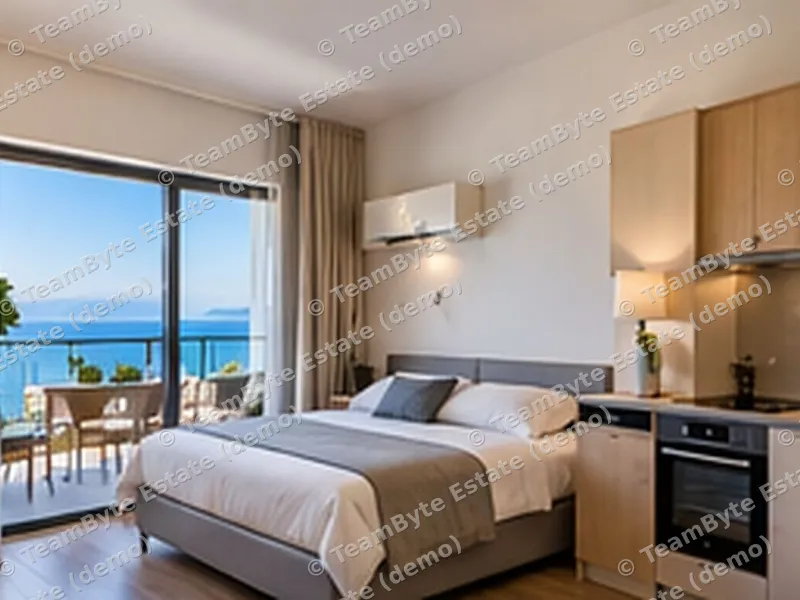Sea-view holiday studio