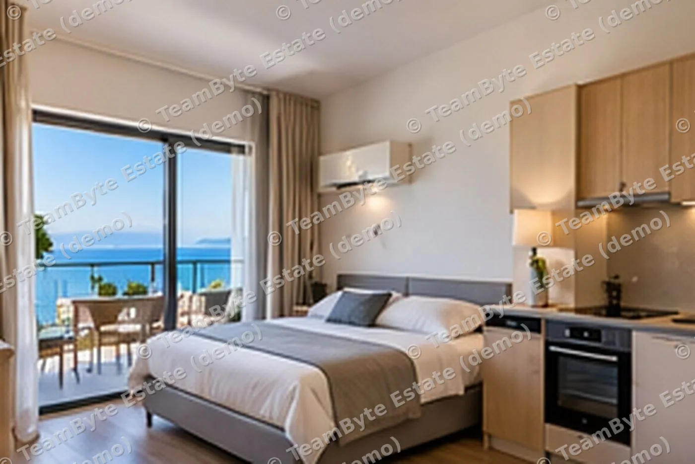 Sea-view holiday studio – 1